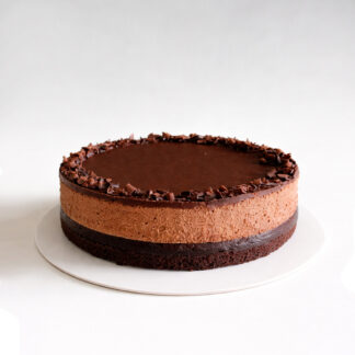 Chocolate Ganache Mousse Cake