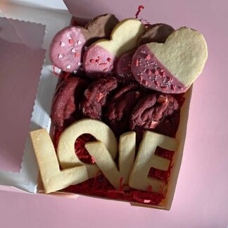 Valentine's Day Cookie Box