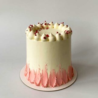 Vanilla raspberry cake