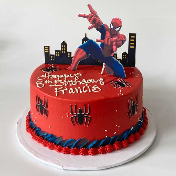 Spiderman Cake