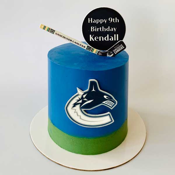 Canucks Cake