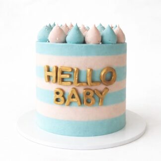 Baby Gender Reveal Cake