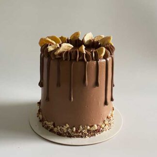 Banana Hazelnut Cake