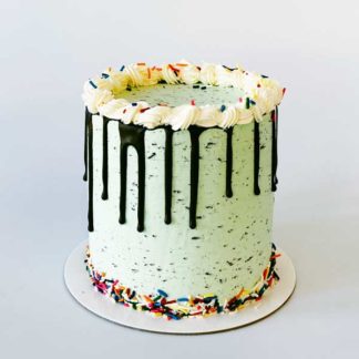 Mint Chocolate Chip Cake