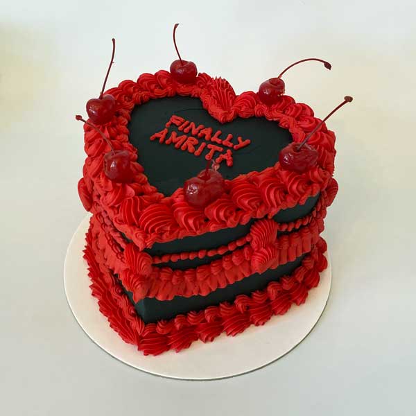 heart cake