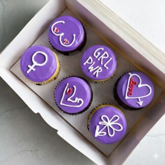 International Women's Day Cupcakes