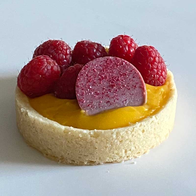 Mango Raspberry Tartlet