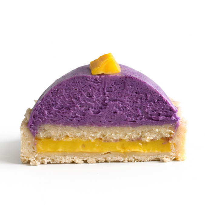 Ube Mango Tart