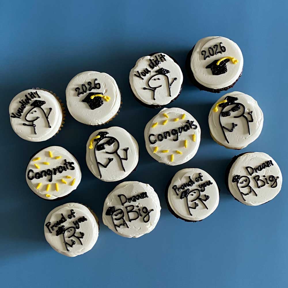 Graduation cupcakes