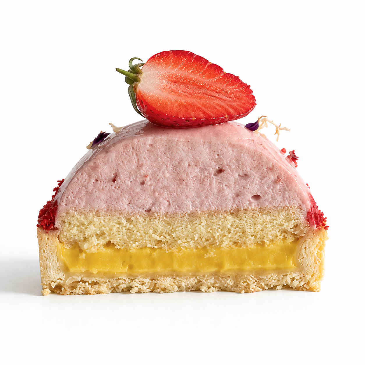 Strawberry Passionfruit Tart