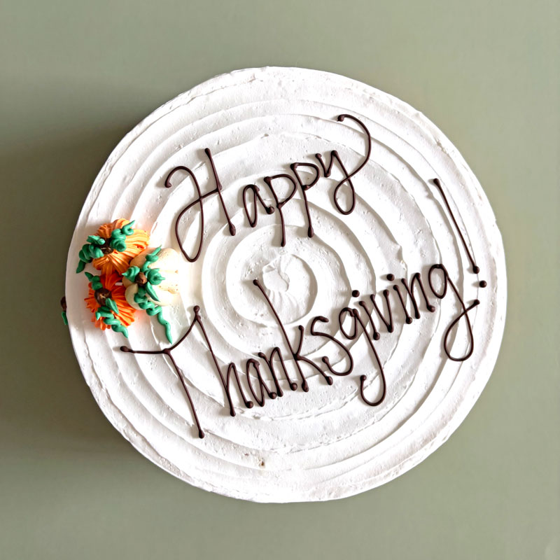 Happy Thanksgiving Cake - Image 3